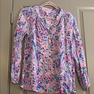 Lilly Pulitzer Elsa Silk Top